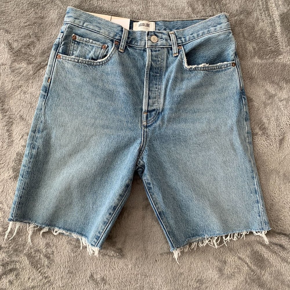 NWT Agolde Ira Short Women's Size 27 Loose Shorts in Misunderstood